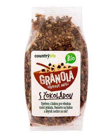 BIO COUNTRY LIFE Granola Chrumkavé ovsené müsli 350 g prírodná chuť