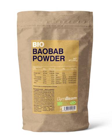 GymBeam BIO Baobab prášok 200 g